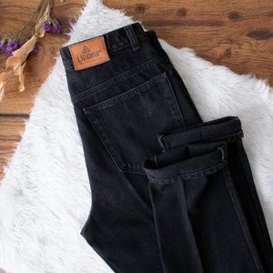 ⋆ lizwear high rise mom pants, black